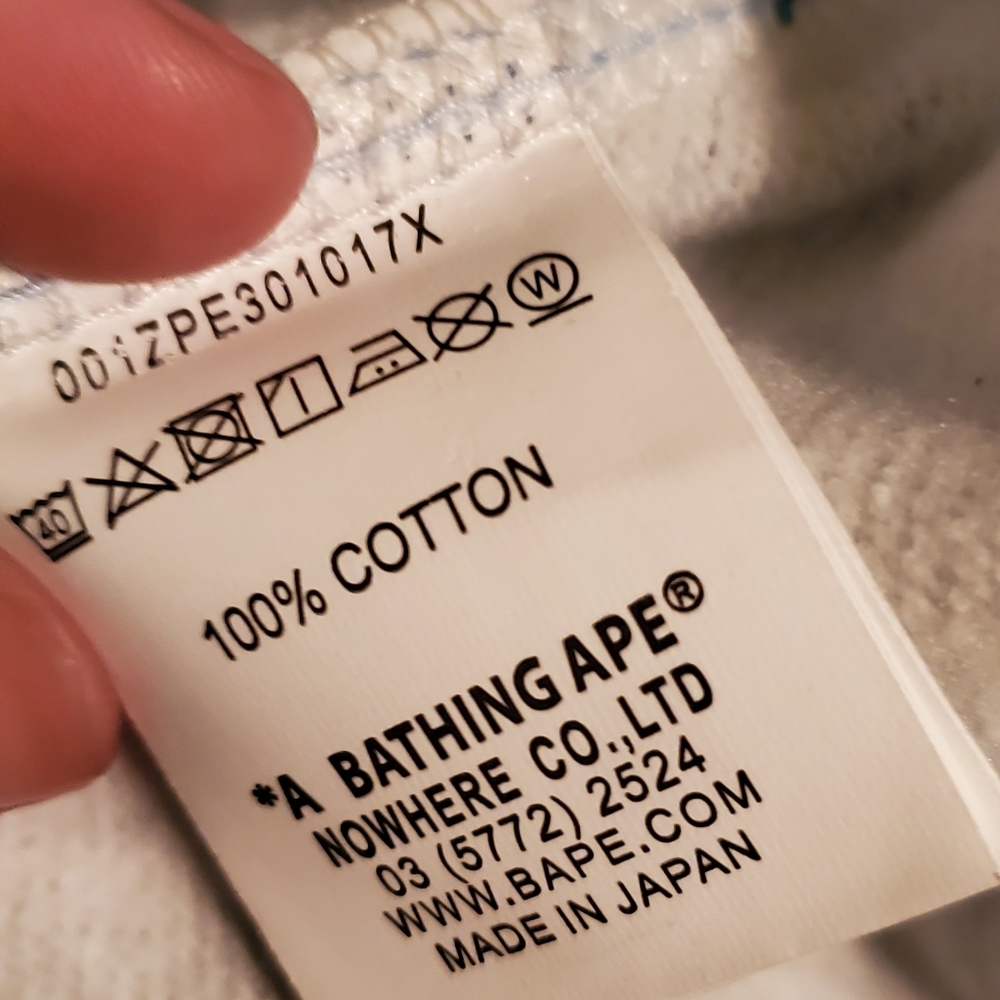 BAPE hoodie blue - Picture 8 of 9